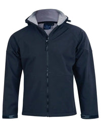 Winning Spirit Aspen Softshell Hood Jacket Men's Jk33 Metro Workwear.