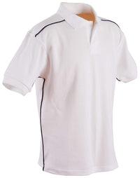 Winning Spirit Cambridge Polo Men's Ps25 Casual Wear Winning Spirit White/Navy S 