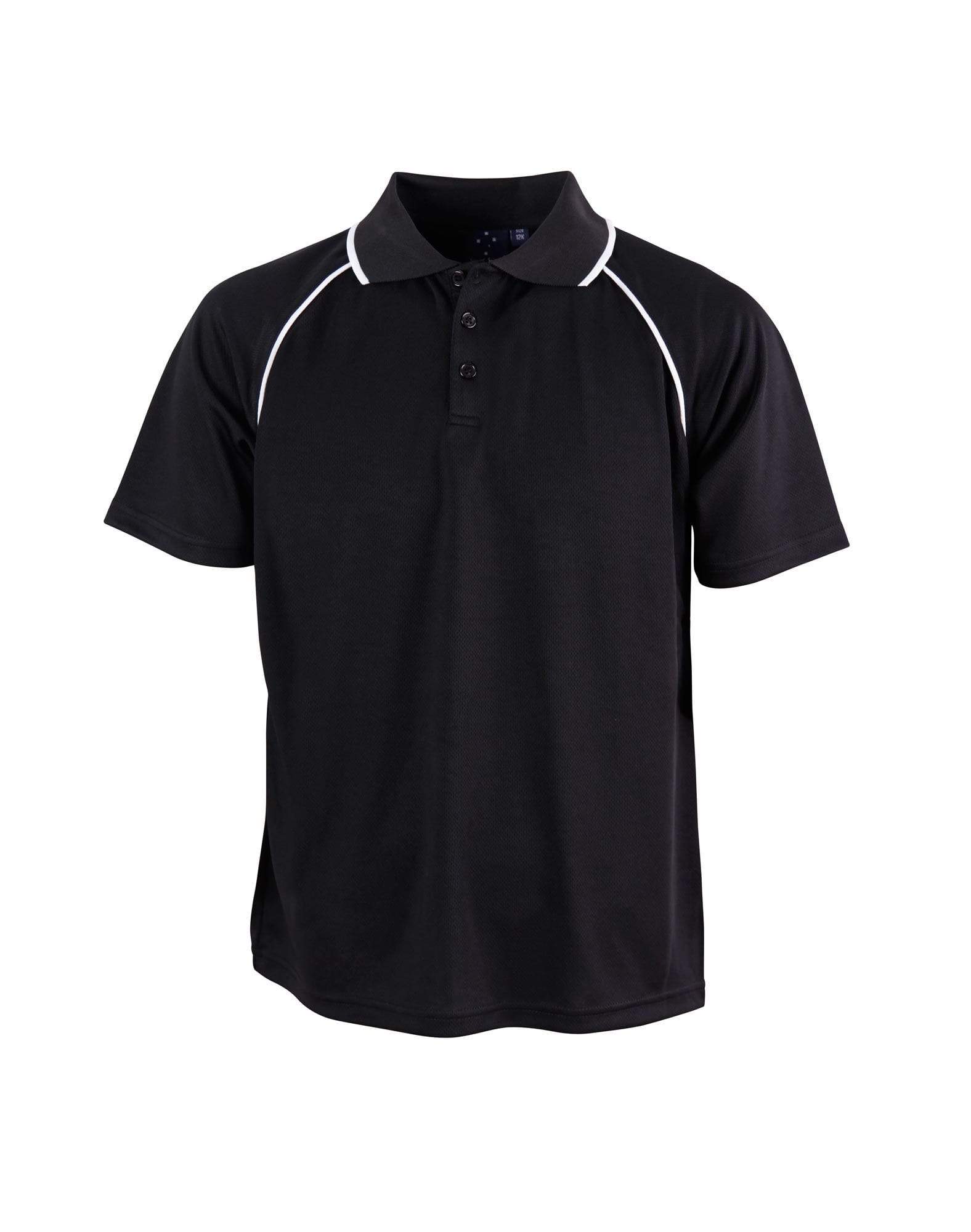 Winning Spirit Champion Polo Kids Ps24 Casual Wear Winning Spirit Black/White 4K 