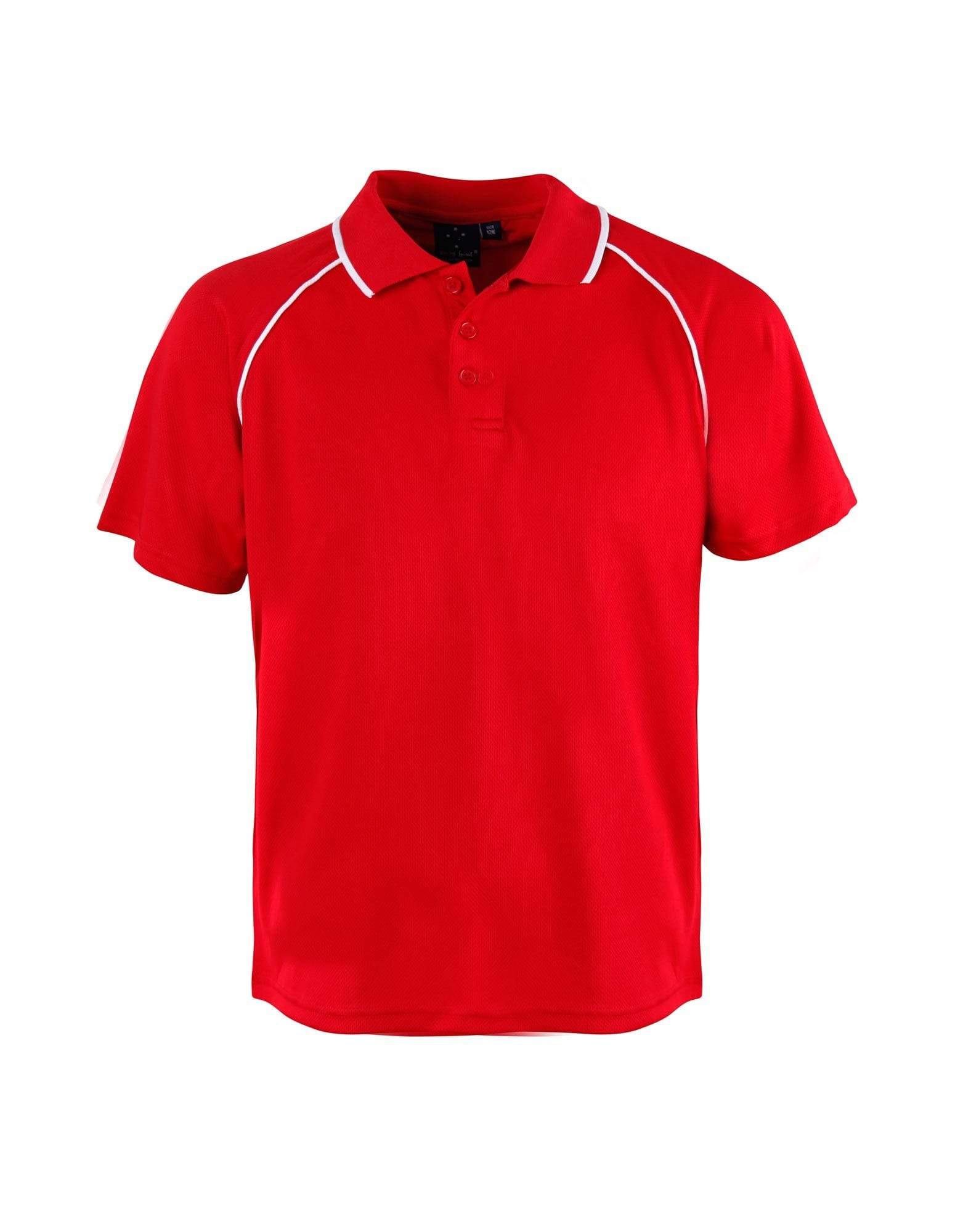 Winning Spirit Champion Polo Kids Ps24 Casual Wear Winning Spirit Red/White 4K 