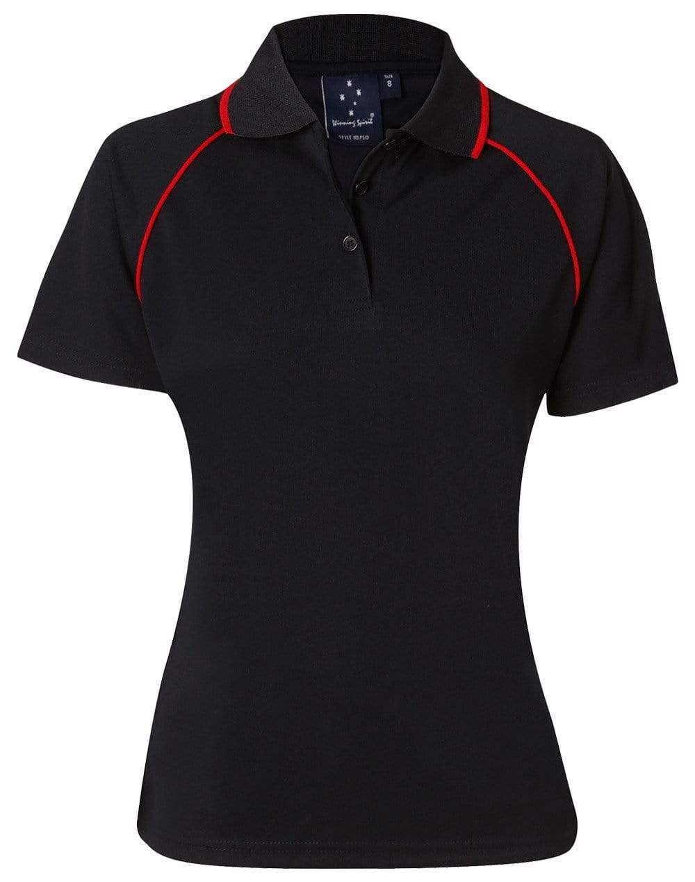 WINNING SPIRIT CHAMPION POLO Ladies' PS19 Casual Wear Winning Spirit Navy/Red 8 