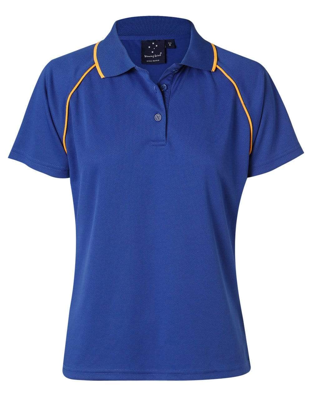 WINNING SPIRIT CHAMPION POLO Ladies' PS19 Casual Wear Winning Spirit Royal/Gold 8 