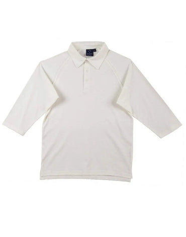 Winning Spirit Cricket Polo 3/4 Sleeve Men's Ps29q Metro Workwear.