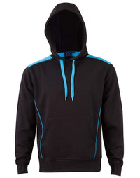 Winning Spirit Croxton Hoodie Adult Unisex Fl19 Casual Wear Winning Spirit Black/Aqua Blue XS 