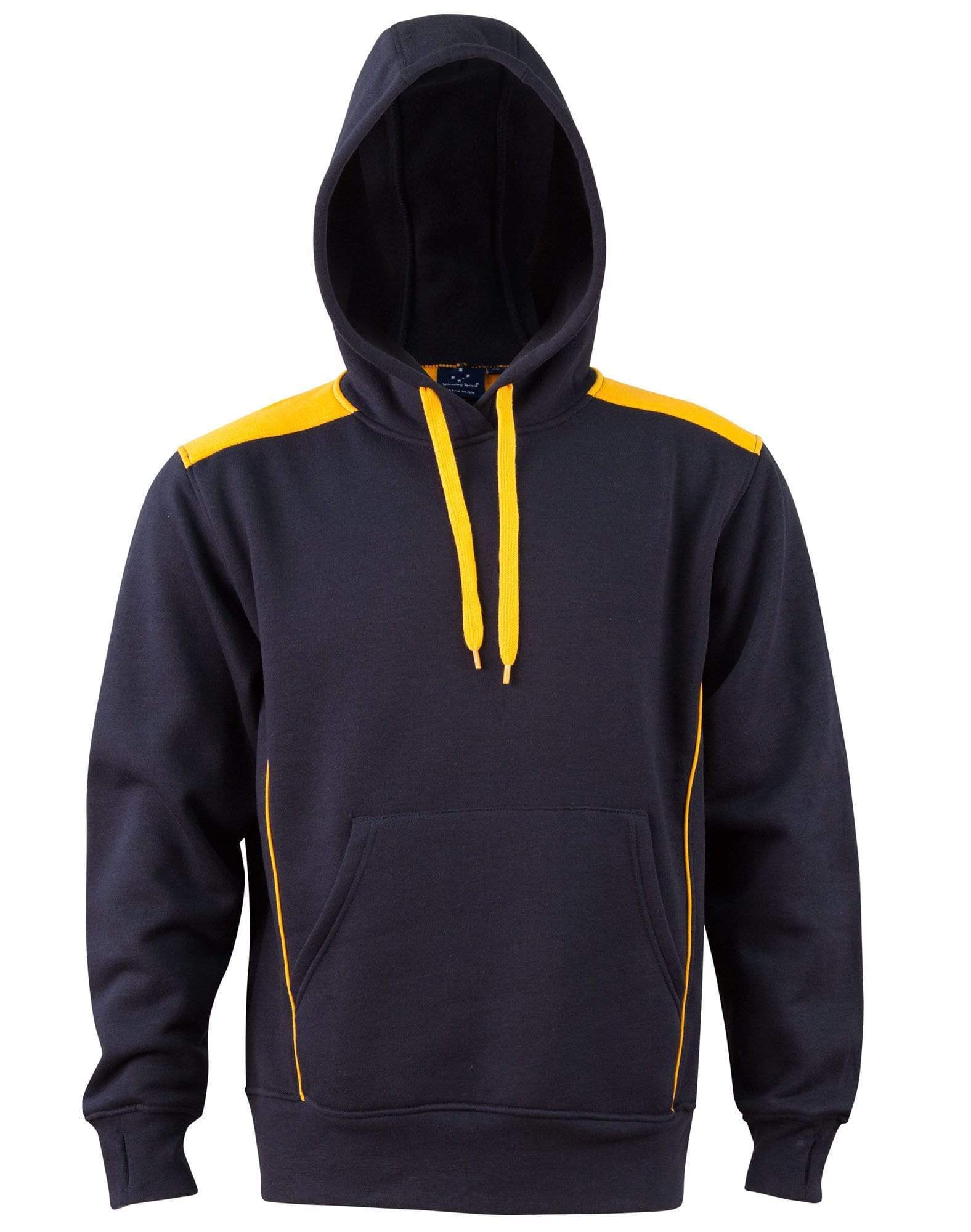 Winning Spirit Croxton Hoodie Adult Unisex Fl19 Casual Wear Winning Spirit Navy/Gold XS 