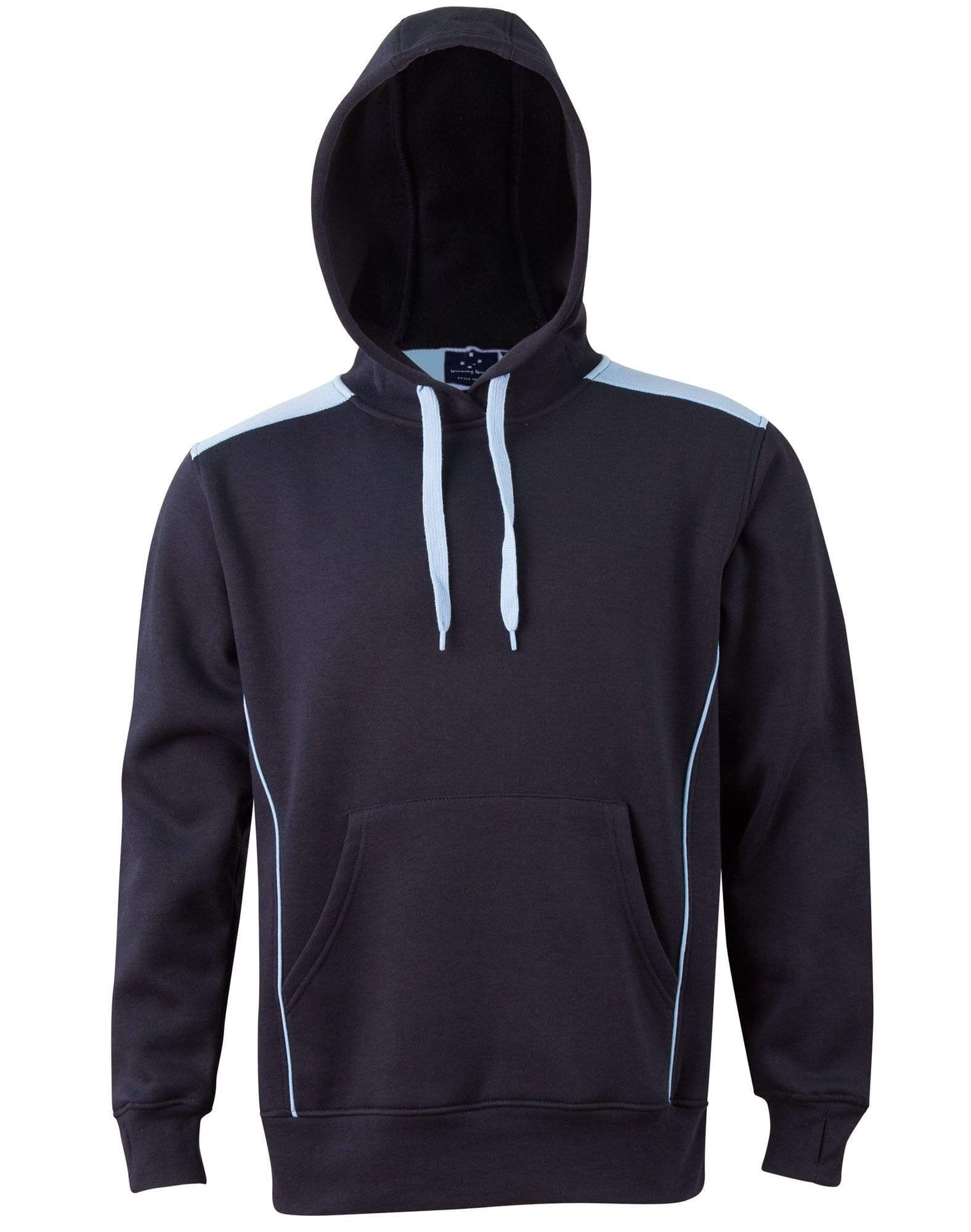 Winning Spirit Croxton Hoodie Adult Unisex Fl19 Casual Wear Winning Spirit Navy/Skyblue XS 