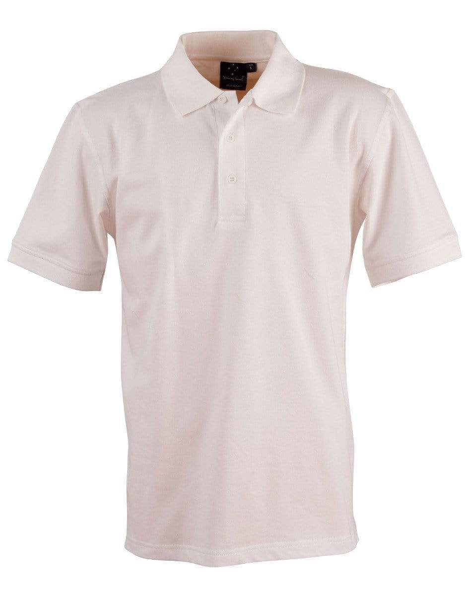 Winning Spirit Darling Harbour Polo Men's Ps55 Casual Wear Winning Spirit White S 