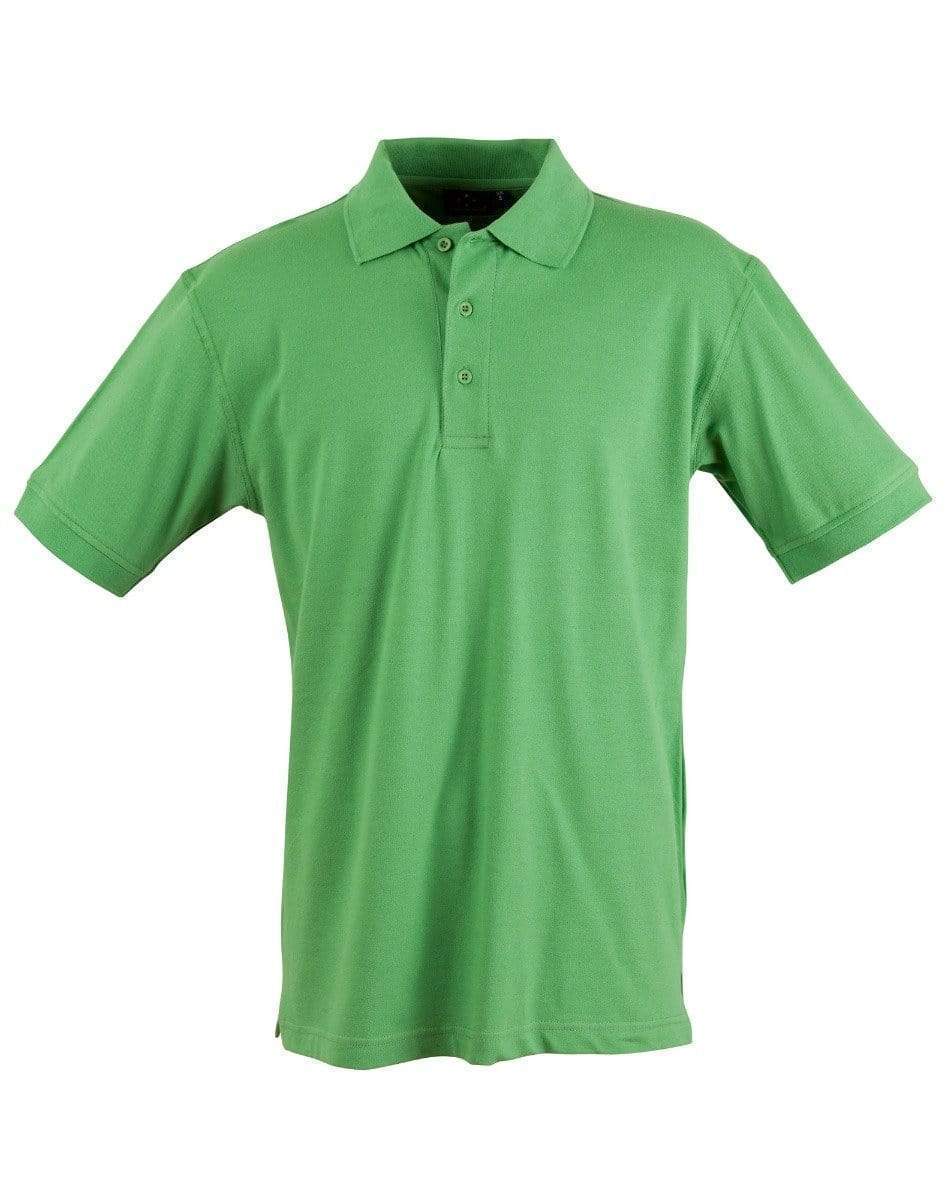 Winning Spirit Darling Harbour Polo Men's Ps55 Casual Wear Winning Spirit Green Tea S 