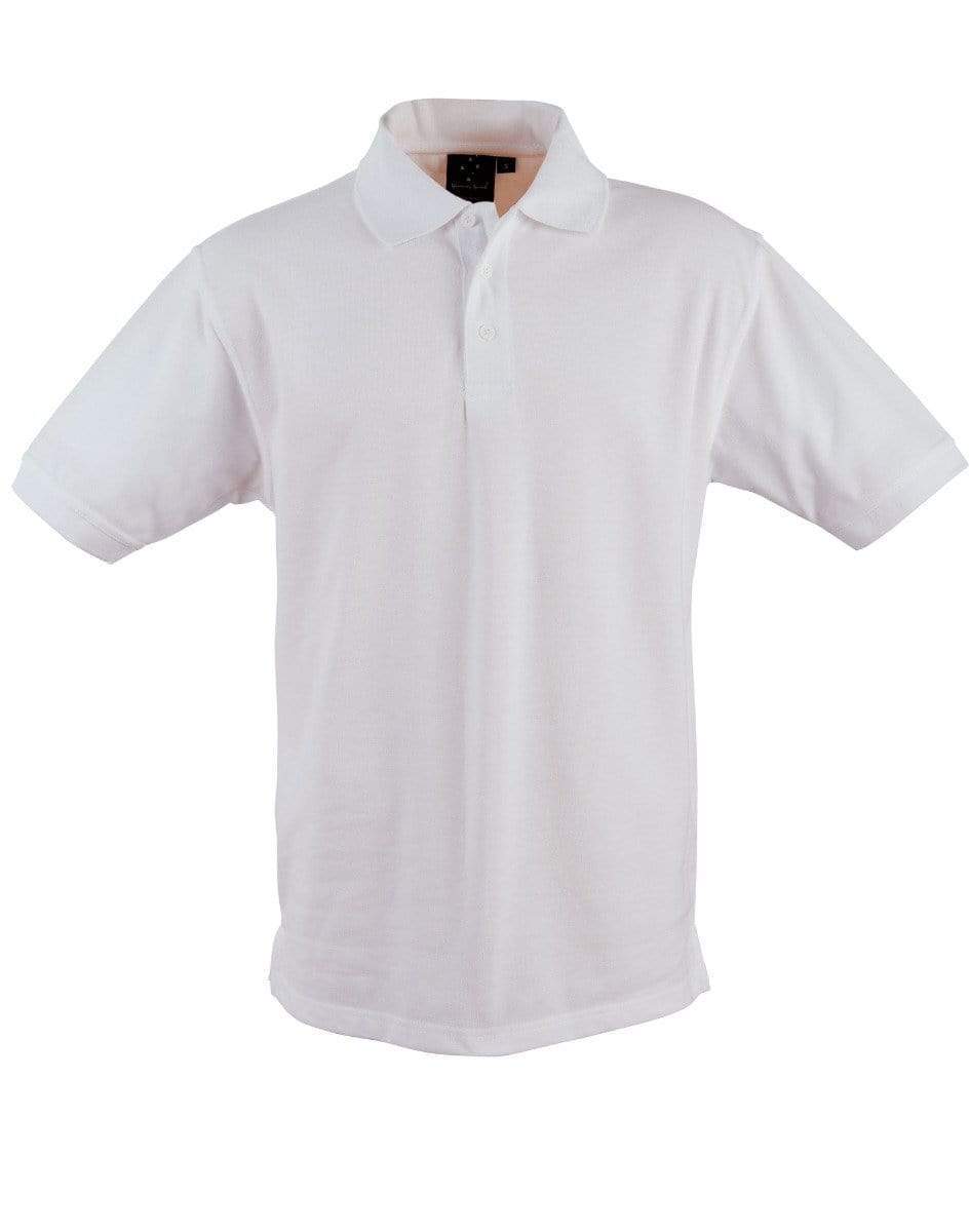 Winning Spirit Delux Polo Men's Ps22 Casual Wear Winning Spirit White S 