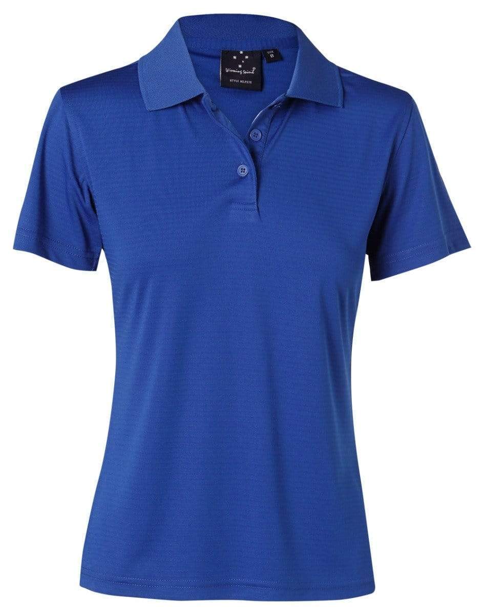 Winning Spirit Icon Polo Ladies'  Ps76 Casual Wear Winning Spirit Royal 8 