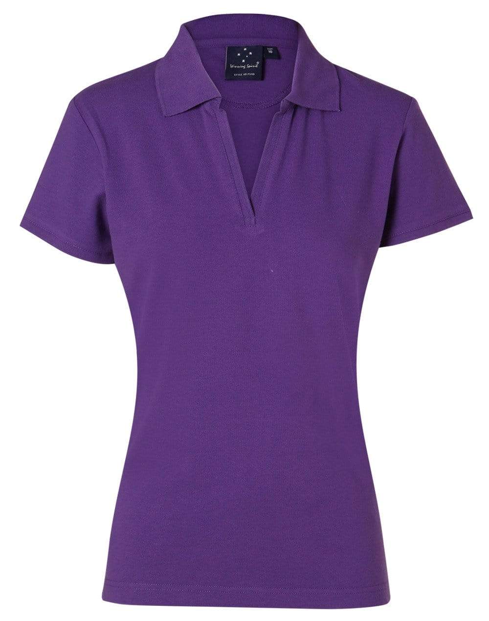 Winning Spirit Longbeach Polo Ladies Ps40 Casual Wear Winning Spirit Purple 8 