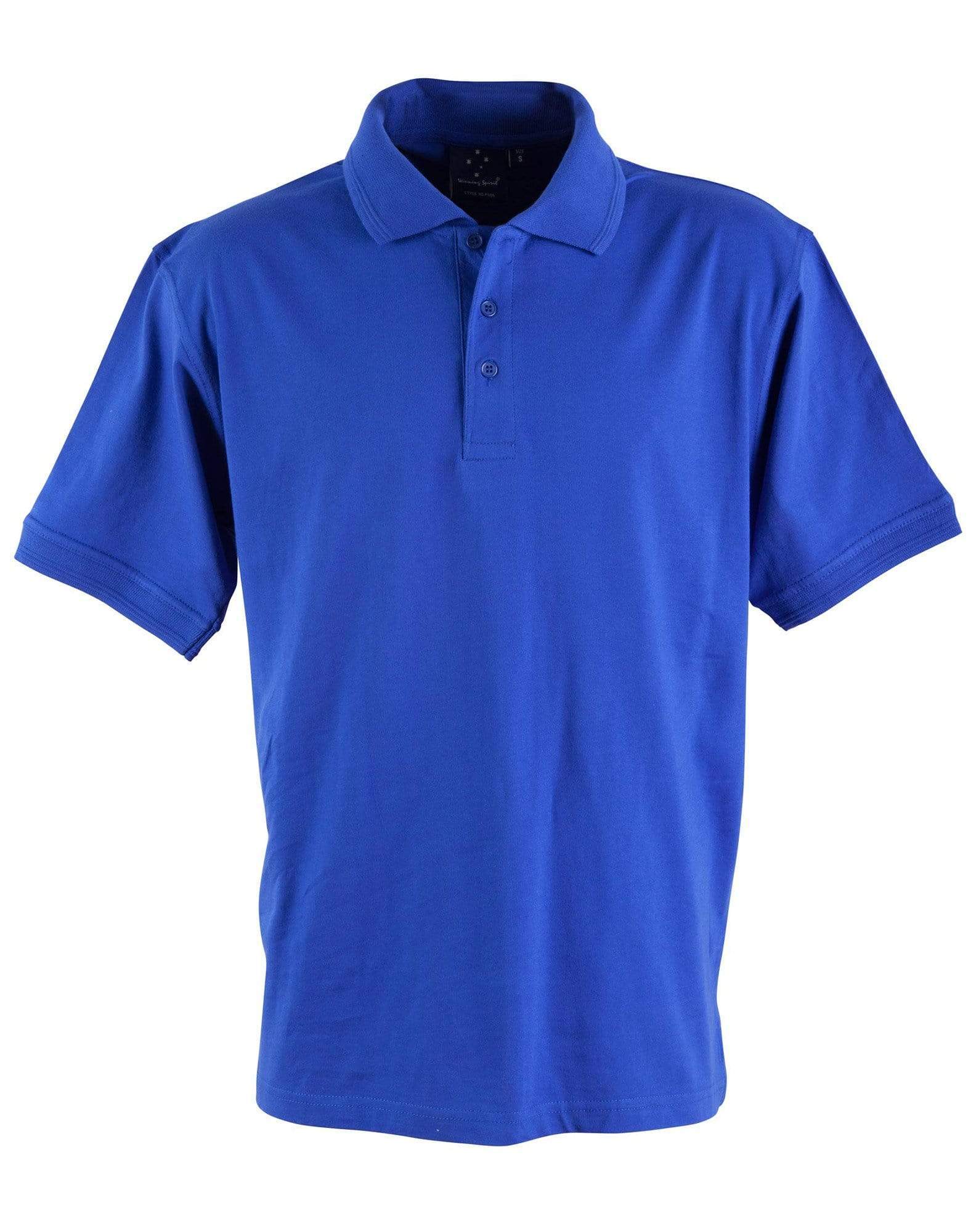 Winning Spirit Macquarie Polo Unisex Ps05 Casual Wear Winning Spirit Royal/Royal XS 