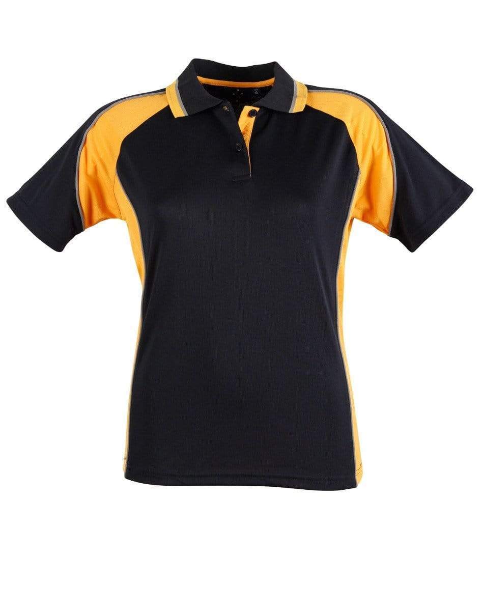 Winning Spirit Mascot Polo Men's Ps49 Casual Wear Winning Spirit Navy/Gold XS 