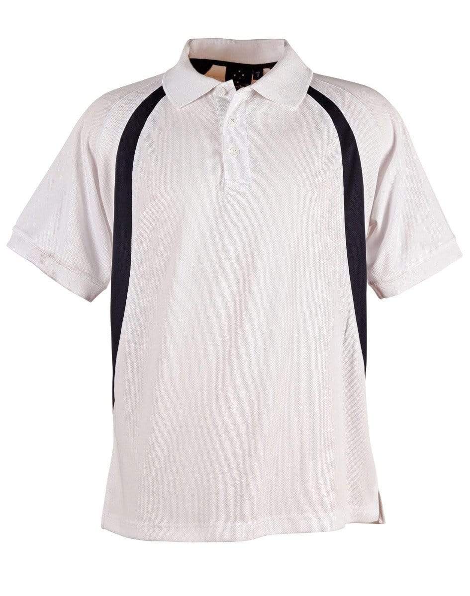 Winning Spirit Olympian Polo Men's  Ps51 Casual Wear Winning Spirit White/Navy S 