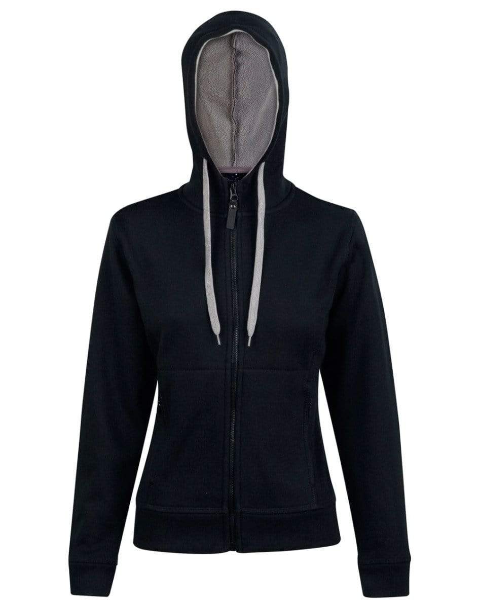 Winning Spirit Casual Wear Black/Grey / 8 WINNING SPIRIT PASSION PURSUIT Hoodie Women's FL18