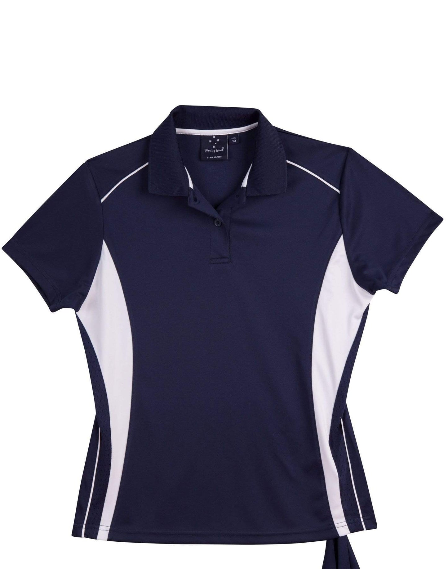 WINNING SPIRIT PURSUIT POLO Ladies' PS80 Casual Wear Winning Spirit Navy/White 8 