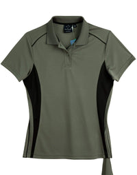 WINNING SPIRIT PURSUIT POLO Ladies' PS80 Casual Wear Winning Spirit Ash/Black 8 