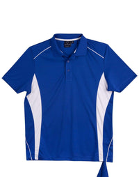 WINNING SPIRIT PURSUIT POLO Men'sPS79 Casual Wear Winning Spirit Royal/White XS 