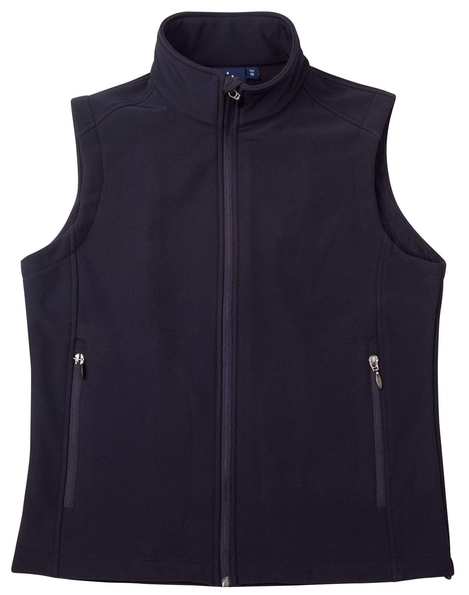 WINNING SPIRIT Softshell Vest Ladies' JK26 Casual Wear Winning Spirit Navy 8 