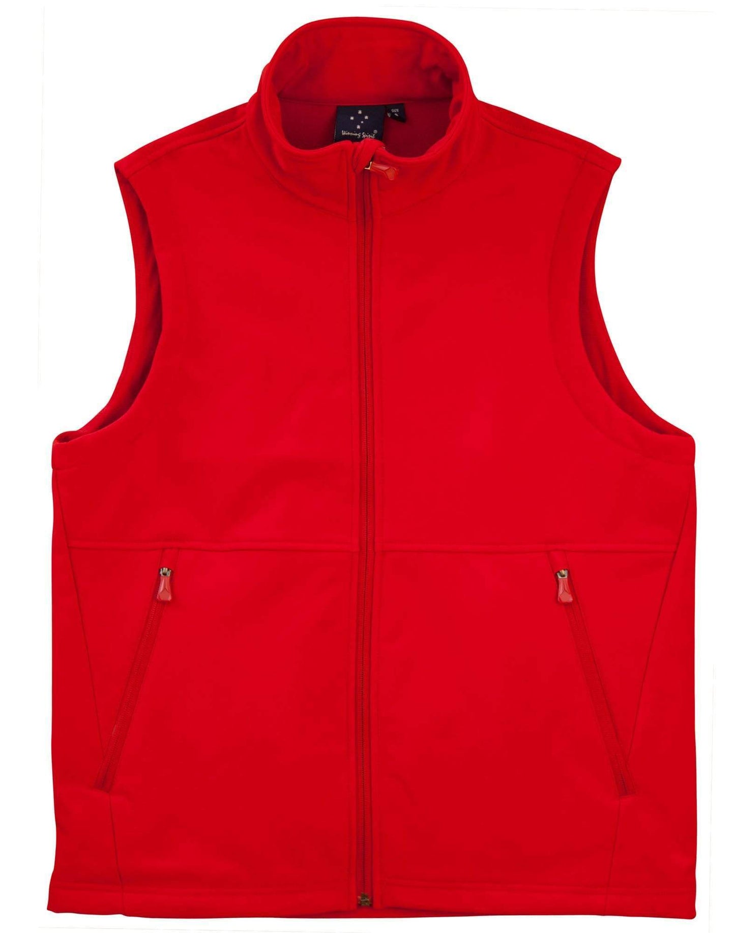 WINNING SPIRIT Softshell Vest Men's JK25 Casual Wear Winning Spirit Red S 