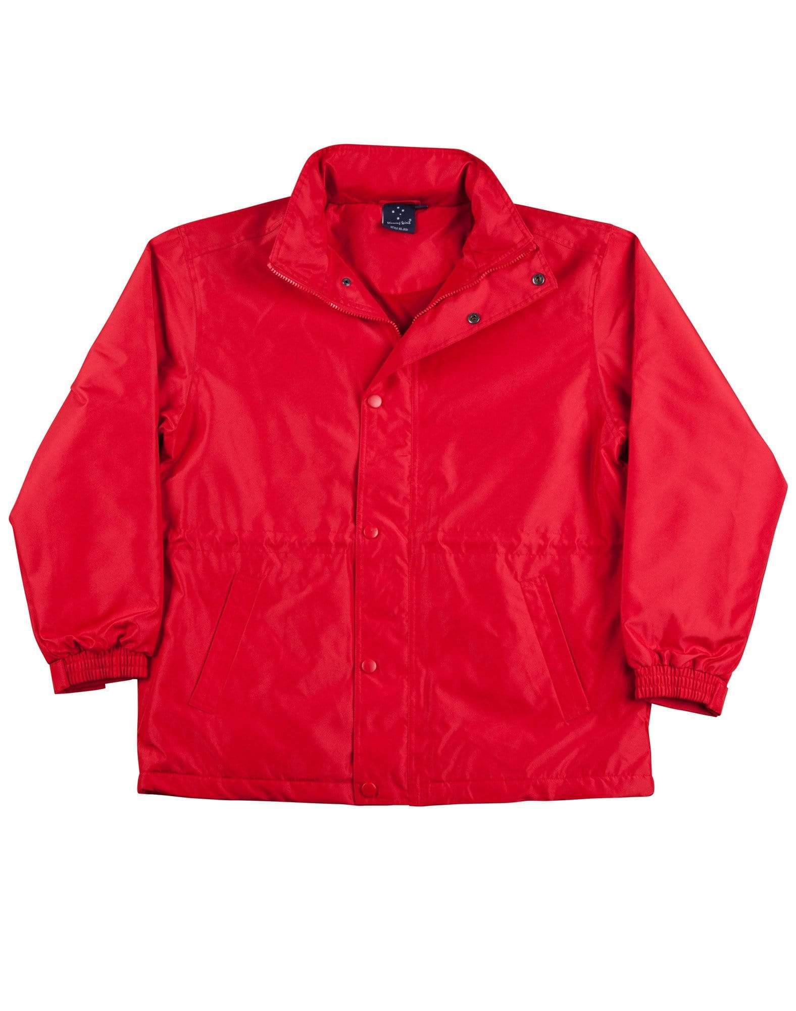 WINNING SPIRIT STADIUM JACKET Unisex JK01 Casual Wear Winning Spirit Red/Red XS 