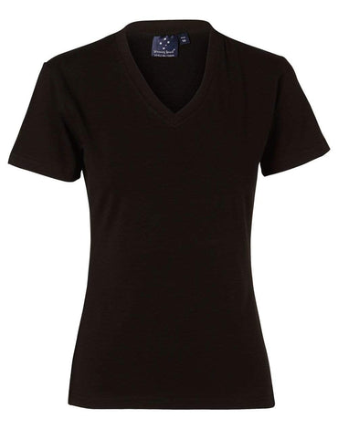 WINNING SPIRIT STRETCH SHORT SLEEVE TEE Ladies' TS04A Casual Wear Winning Spirit Black 8 