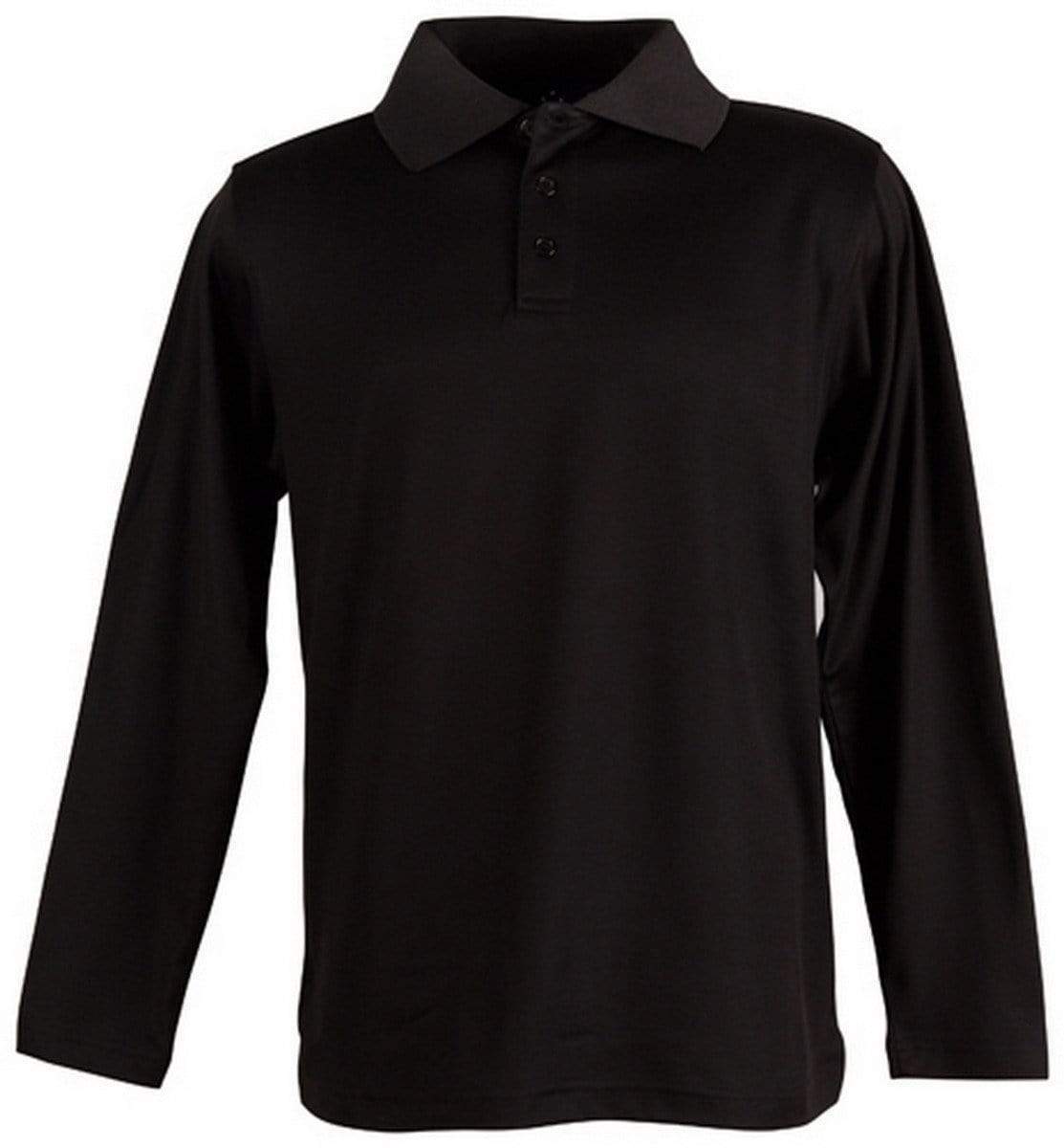 WINNING SPIRIT victory plus polo ps35 Casual Wear Winning Spirit Black XS 