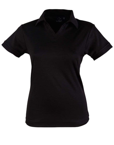 WINNING SPIRIT VICTORY POLO Ladies' PS34A Casual Wear Winning Spirit Black 8 