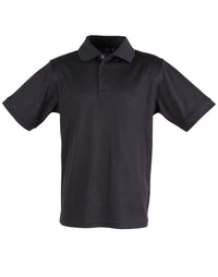 Winning Spirit Casual Wear Black / XS WINNING SPIRIT victory polo men's ps33