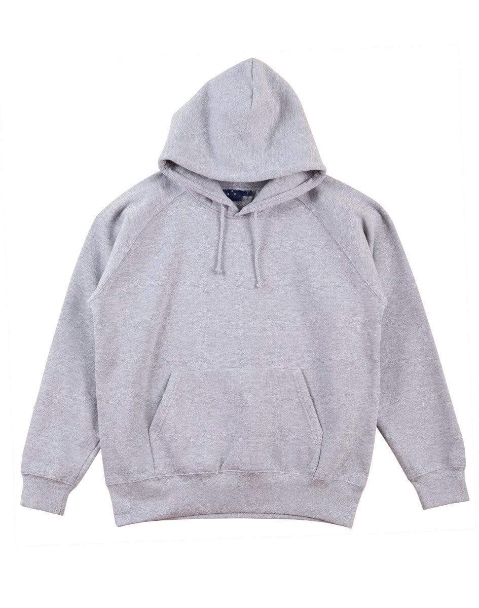 WINNING SPIRIT warm hug fleecy hoodie men's fl07 Casual Wear Winning Spirit Grey S 