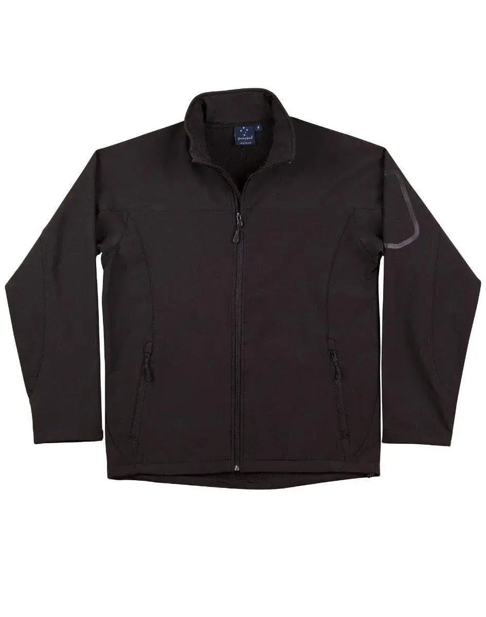 WINNING SPIRIT WHISTLER Softshell Contrast Jacket Men's JK31 Metro Workwear.