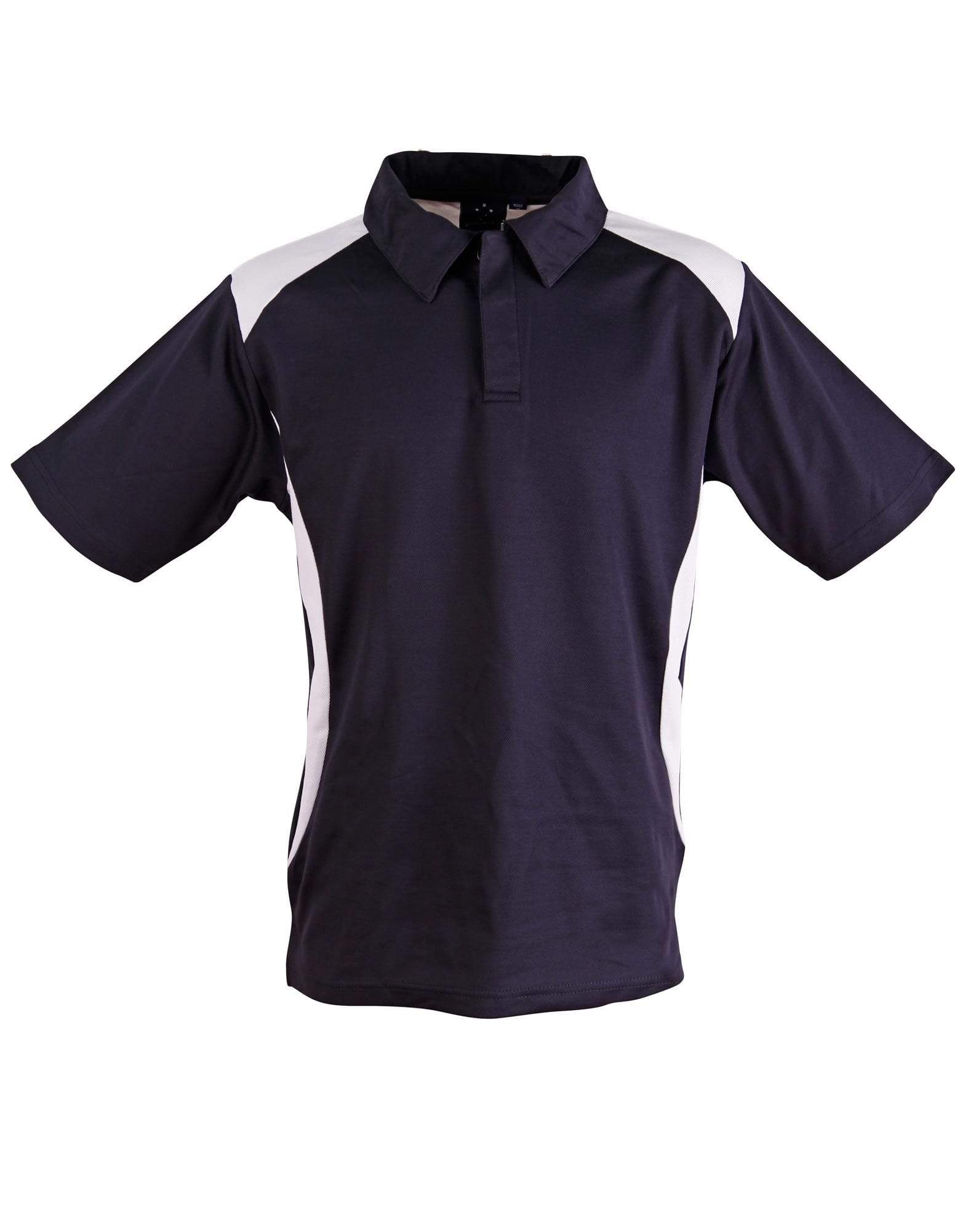 WINNING SPIRIT Winner Men's polo shirt PS31 Casual Wear Winning Spirit Navy/White XS 