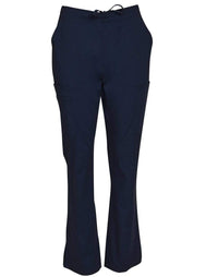 Winning Spirit Ladies Solid Colour Scrub Pants M9720 Health & Beauty Winning Spirit Navy 2XS 