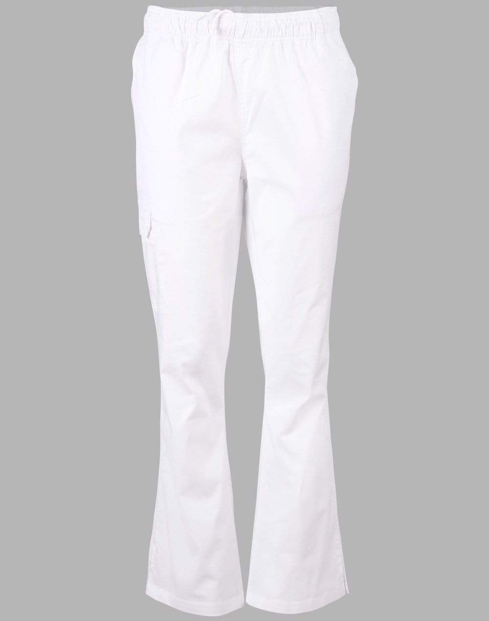 Winning Spirit Ladies Functional Chef Pants Cp04 Hospitality & Chefwear Winning Spirit White 2XS 