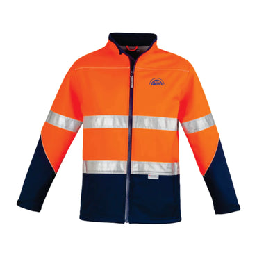P&E Total Solutions Uniforms Unisex Hi Vis Soft Shell Jacket PETJ353 pet