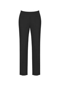 Biz Corporates Womens Bandless Slim Leg Pant 10121 - Flash Uniforms 