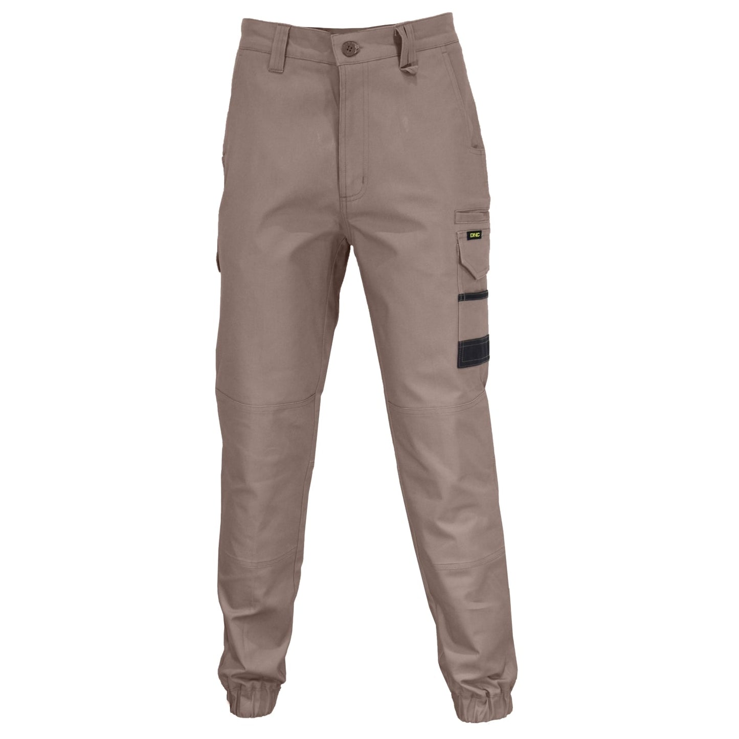 Slimflex Tradie Cargo Pants - E 3376 Work Wear DNC Workwear Khaki 72R 