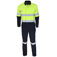 Flamearc Hrc2 2t D/n Coveralls - 3481 Work Wear DNC Workwear Yellow/Navy 77R 