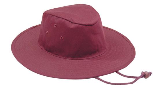 Headwear Poly Cotton Slouch Hat With Toggle X12 - 3800 Cap Headwear Professionals Maroon S 
