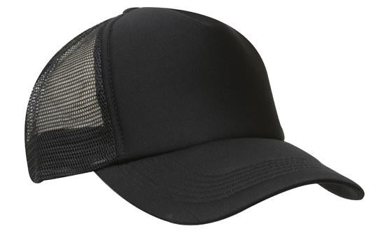 Headwear Panel Nylon Mesh Cap X12 - 3803 Cap Headwear Professionals   