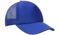 Headwear Panel Nylon Mesh Cap X12 - 3803 Cap Headwear Professionals   