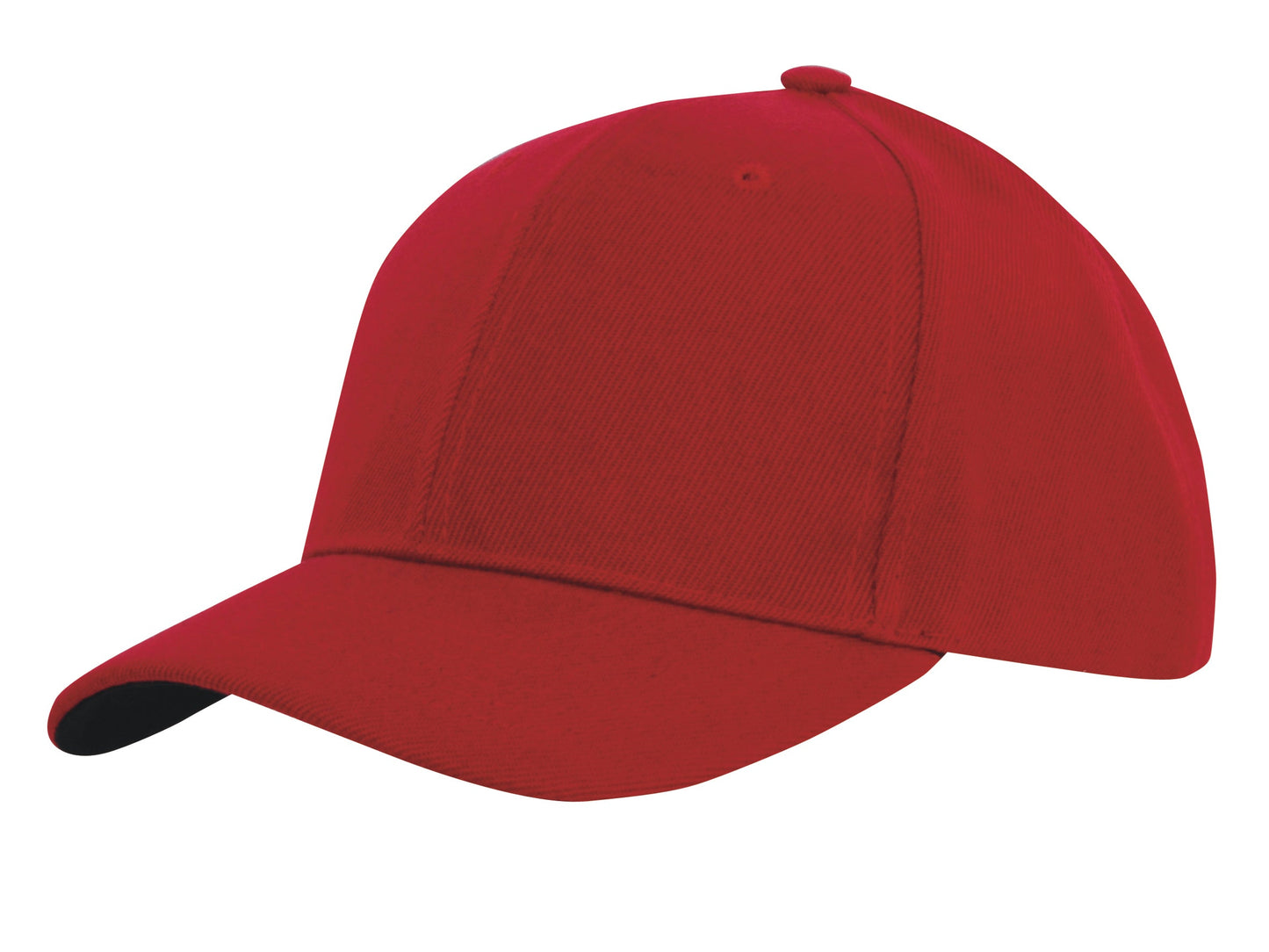 Headwear Prem American Twill Contrast  X12 - 3920 Cap Headwear Professionals Red/Black One Size 