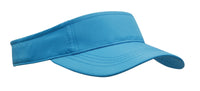 Headwear Ripstop Sports Visor X12 - 4006 Cap Headwear Professionals Cyan One Size 