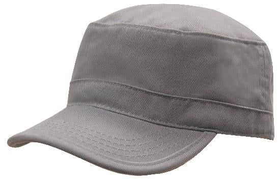 Headwear Brushed Sports Military Cap X12 - 4025 Cap Headwear Professionals Charocal One Size 