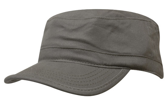 Headwear Brushed Sports Military Cap X12 - 4025 Cap Headwear Professionals Khaki One Size 