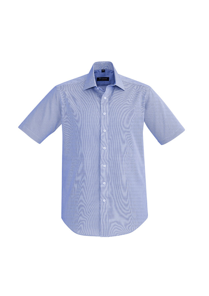 Biz Corporates Hudson Mens Short Sleeve Shirt 40322.