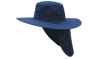 Wide Brim Hat with Neck Flap 4055 - Flash Uniforms 