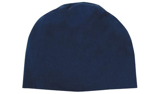 Headwear Cotton Beanie X12 - 4108 Cap Headwear Professionals Navy One Size 