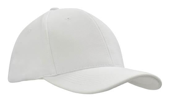 Headwear Ottoman Cap X12 - 4120 Cap Headwear Professionals White One Size 
