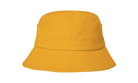 Headwear Bst Child's Bucket Hat  X12 - 4131 Cap Headwear Professionals Gold Adjustable 